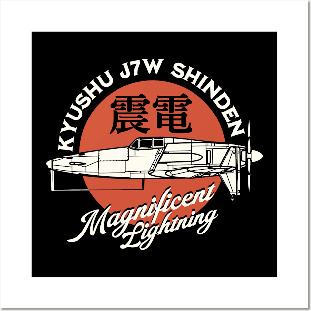 Kyushu J7W Shinden Wall Art by Distant War